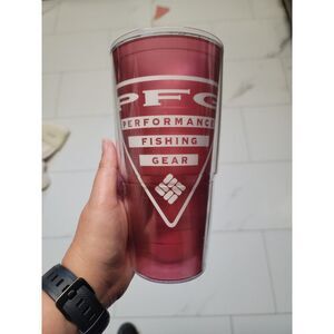 ~ Red Columbia PFG Columbia Tervis 24oz tumbler - no lid